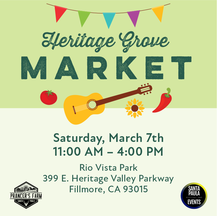 Heritage Grove Market | Saturday, March 7th, 11:00 am – 4:00 pm