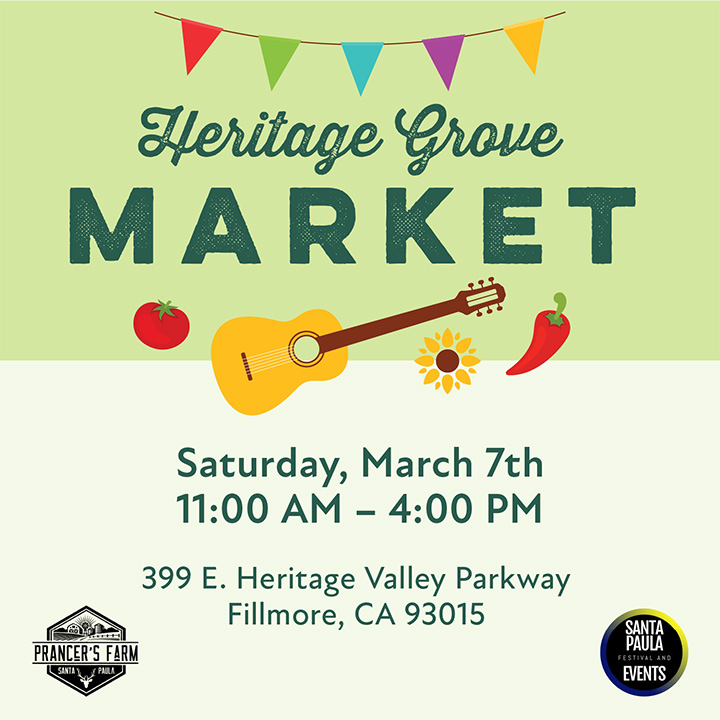 Heritage Grove Market | Saturday, March 7th, 11:00 am – 4:00 pm