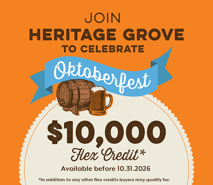Join Heritage Grove to Celebrate Oktoberfest | $10,000 Flex Credit*